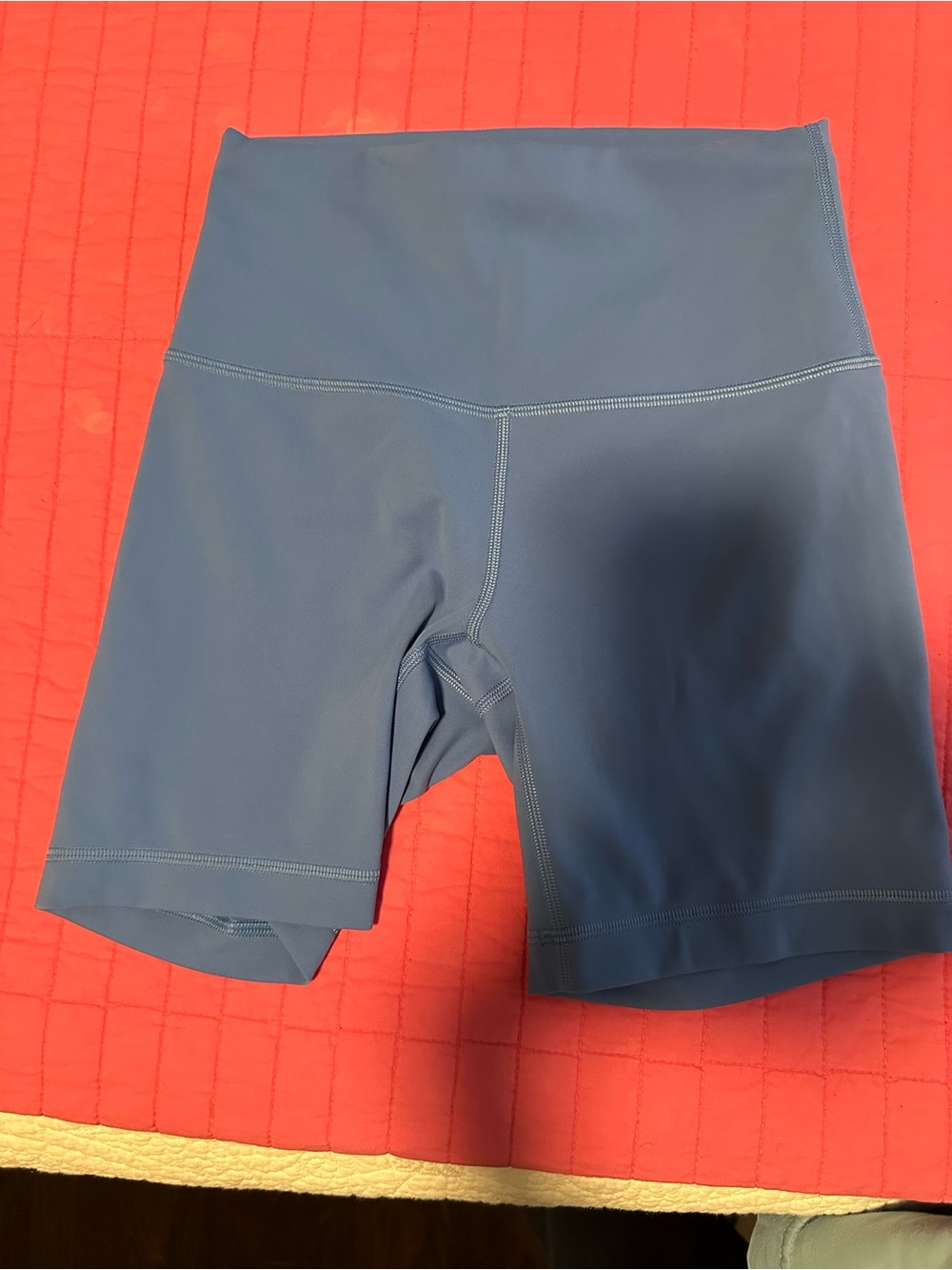 lululemon athletica Slate Blue High-Rise Bike Shorts